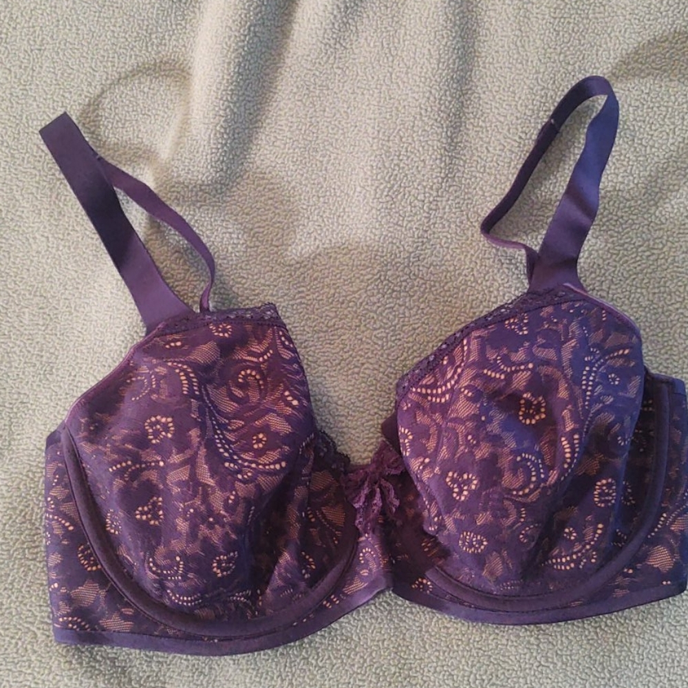 Soma Enticing Lift Full Coverage 32DDD Blue